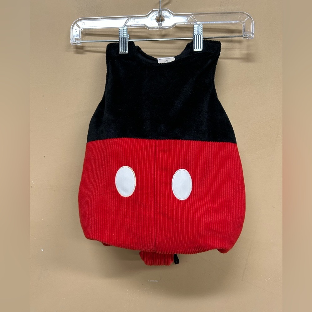 Disney Store Mickey Mouse Plush Costume Halloween Baby Sz 6-12 M